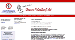Desktop Screenshot of dancehaddonfield.org